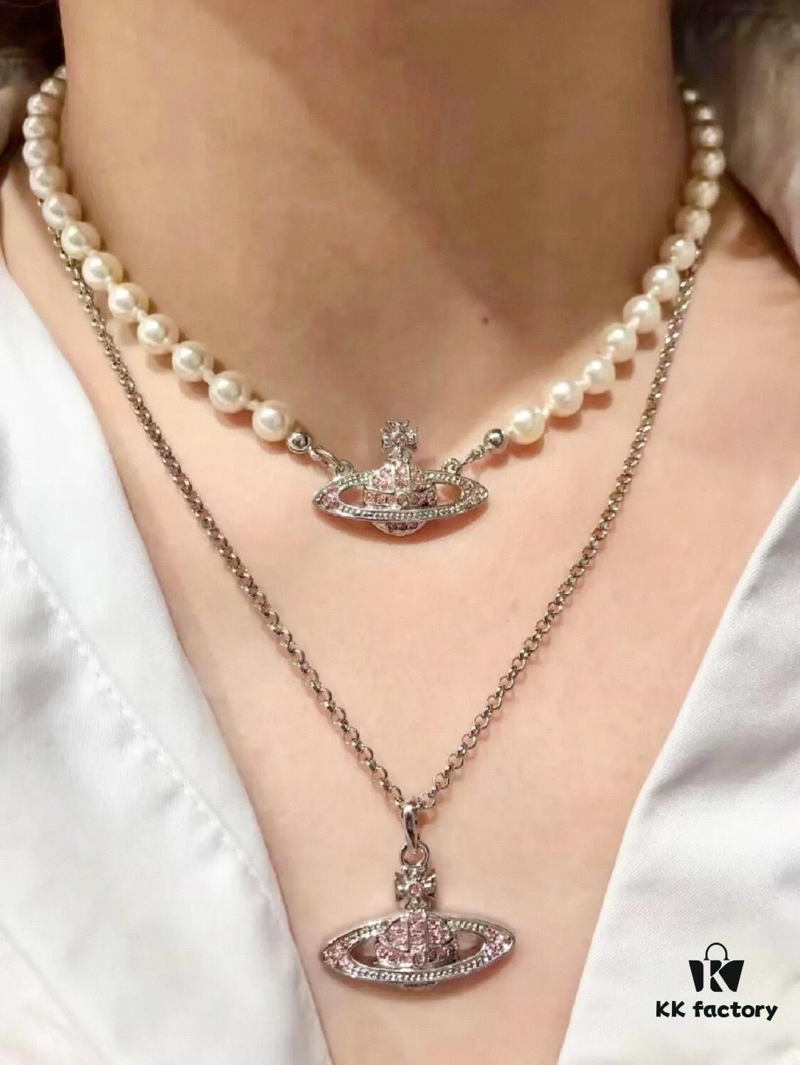 Vivienne Westwood Saturn Pearl Set - Beautiful and Timeless Jewelry
