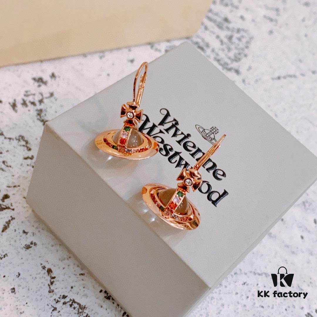 Vivienne Westwood Saturn Earrings and Necklace