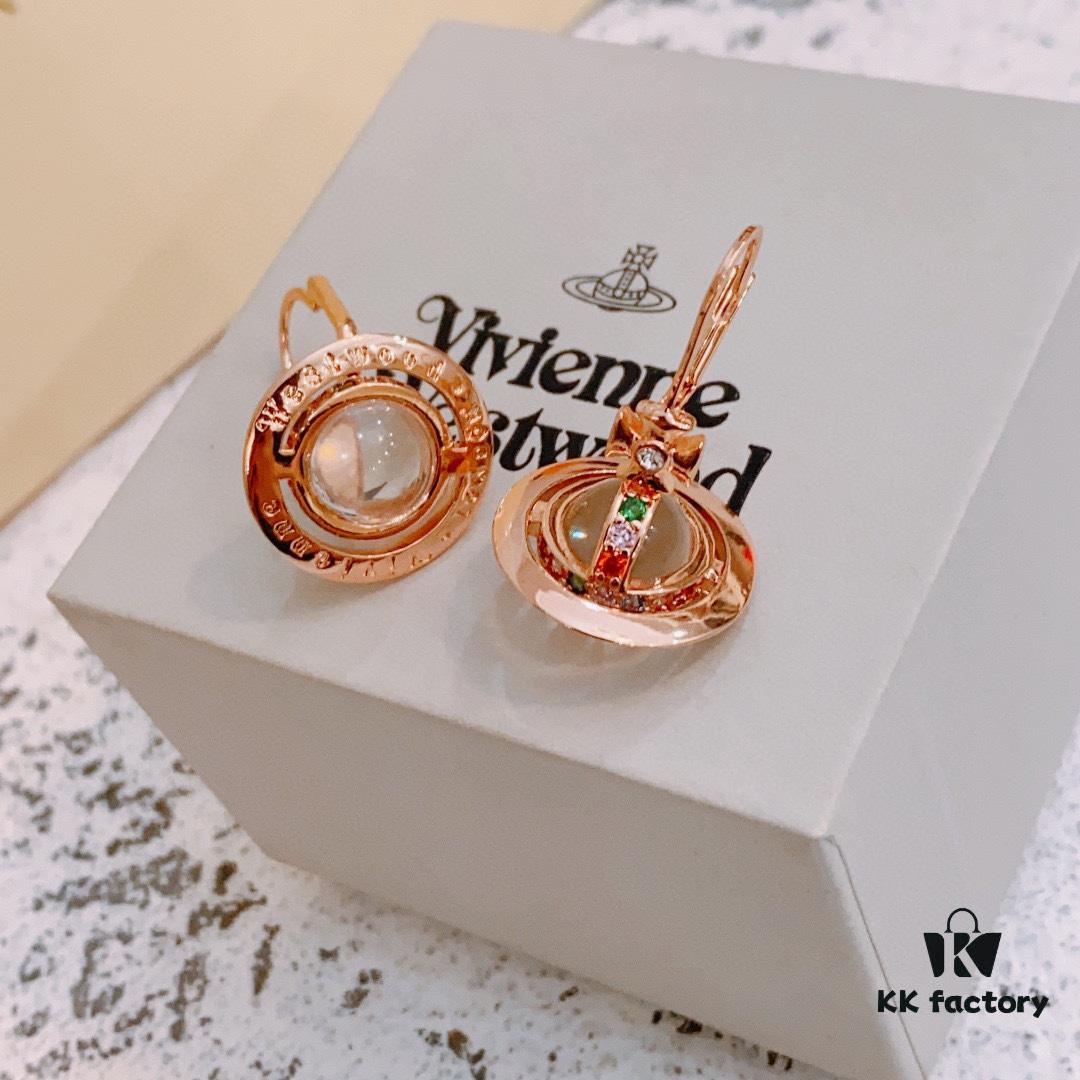 Vivienne Westwood Saturn Earrings and Necklace