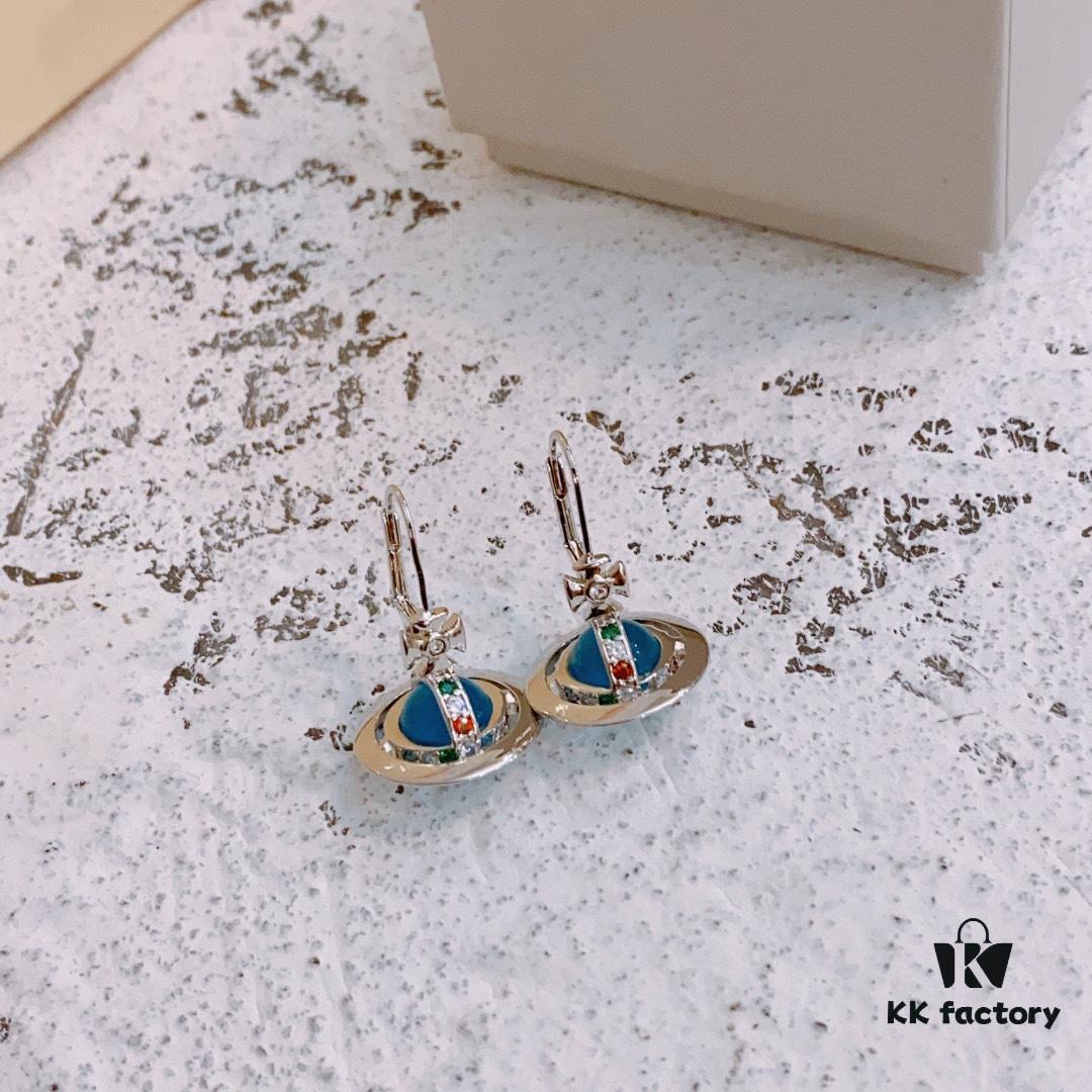 Vivienne Westwood Saturn Earrings Necklace