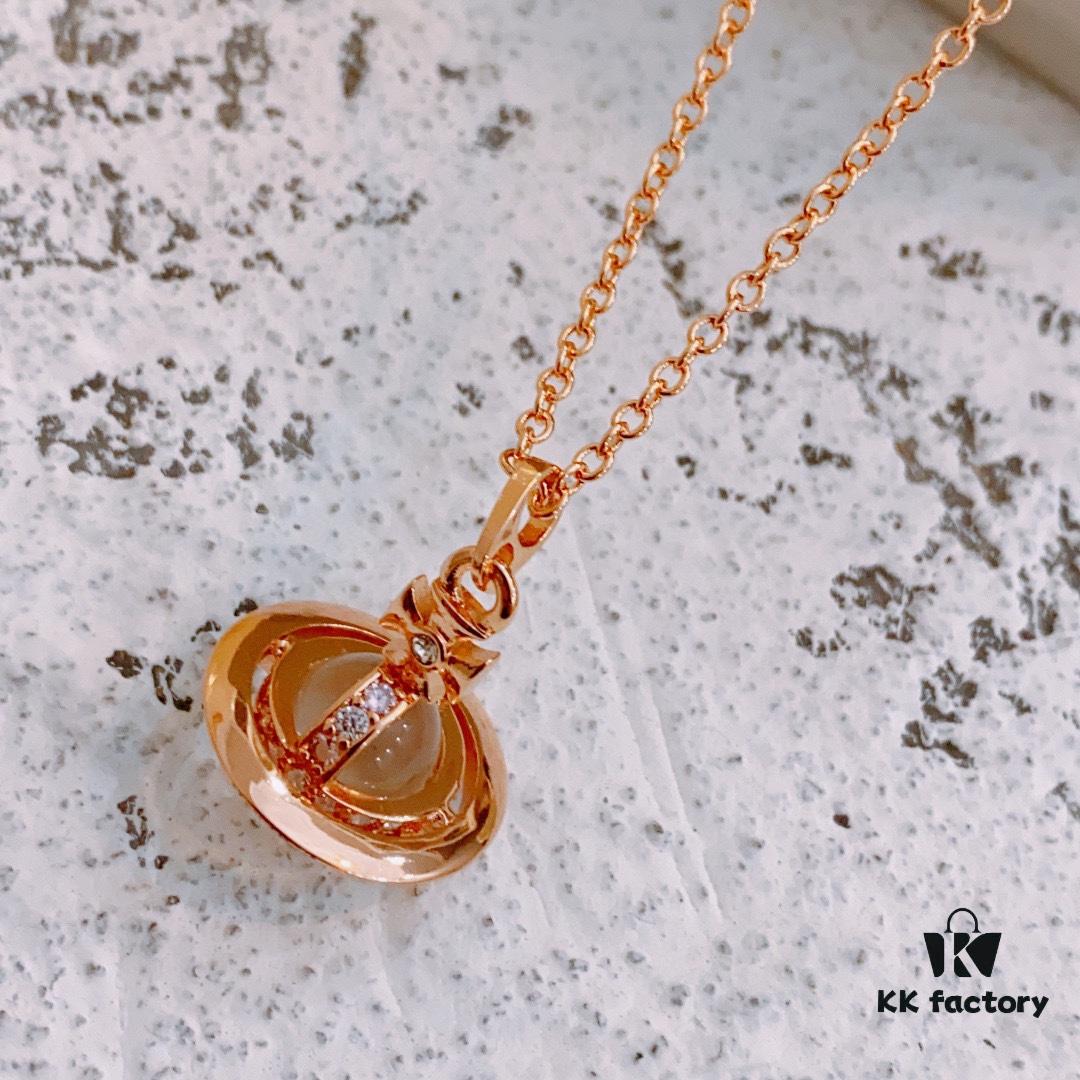 Vivienne Westwood Saturn Earrings Necklace