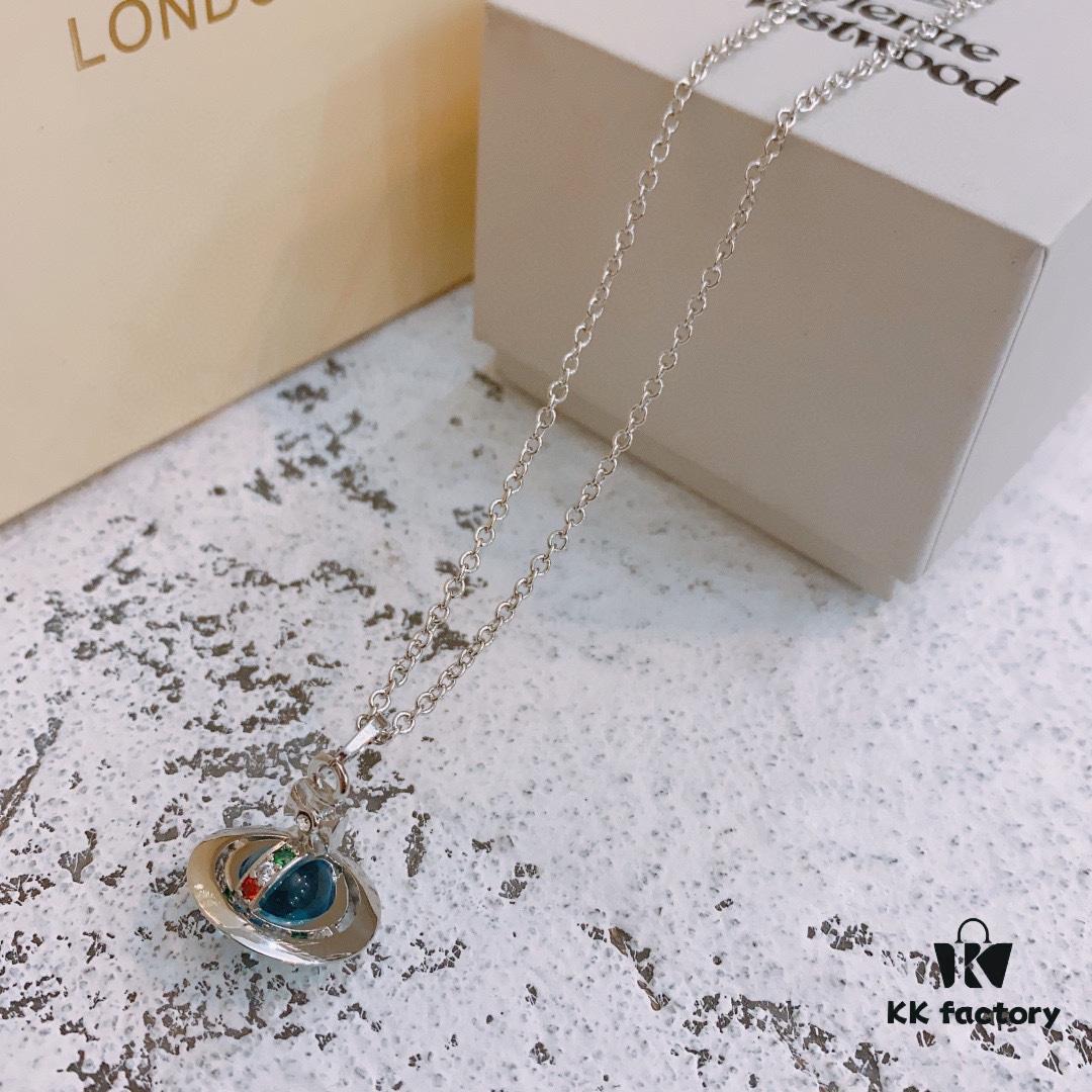 Vivienne Westwood Saturn Earrings Necklace