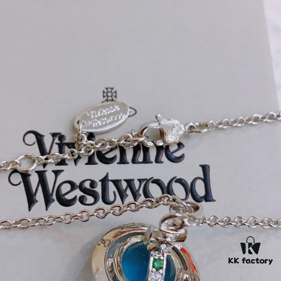 Vivienne Westwood Saturn Earrings Necklace
