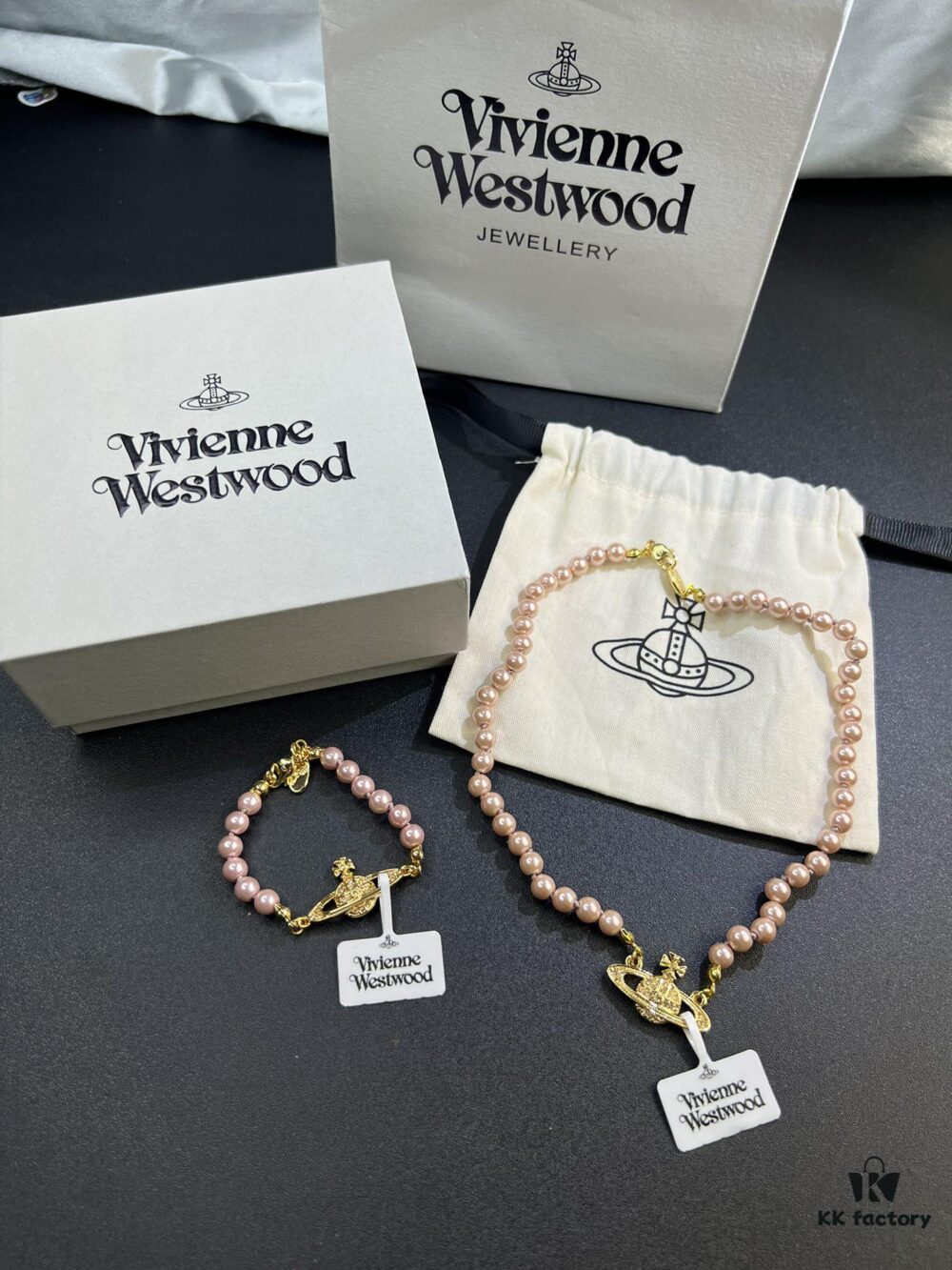 West Dame Brown Pearl Yellow Set