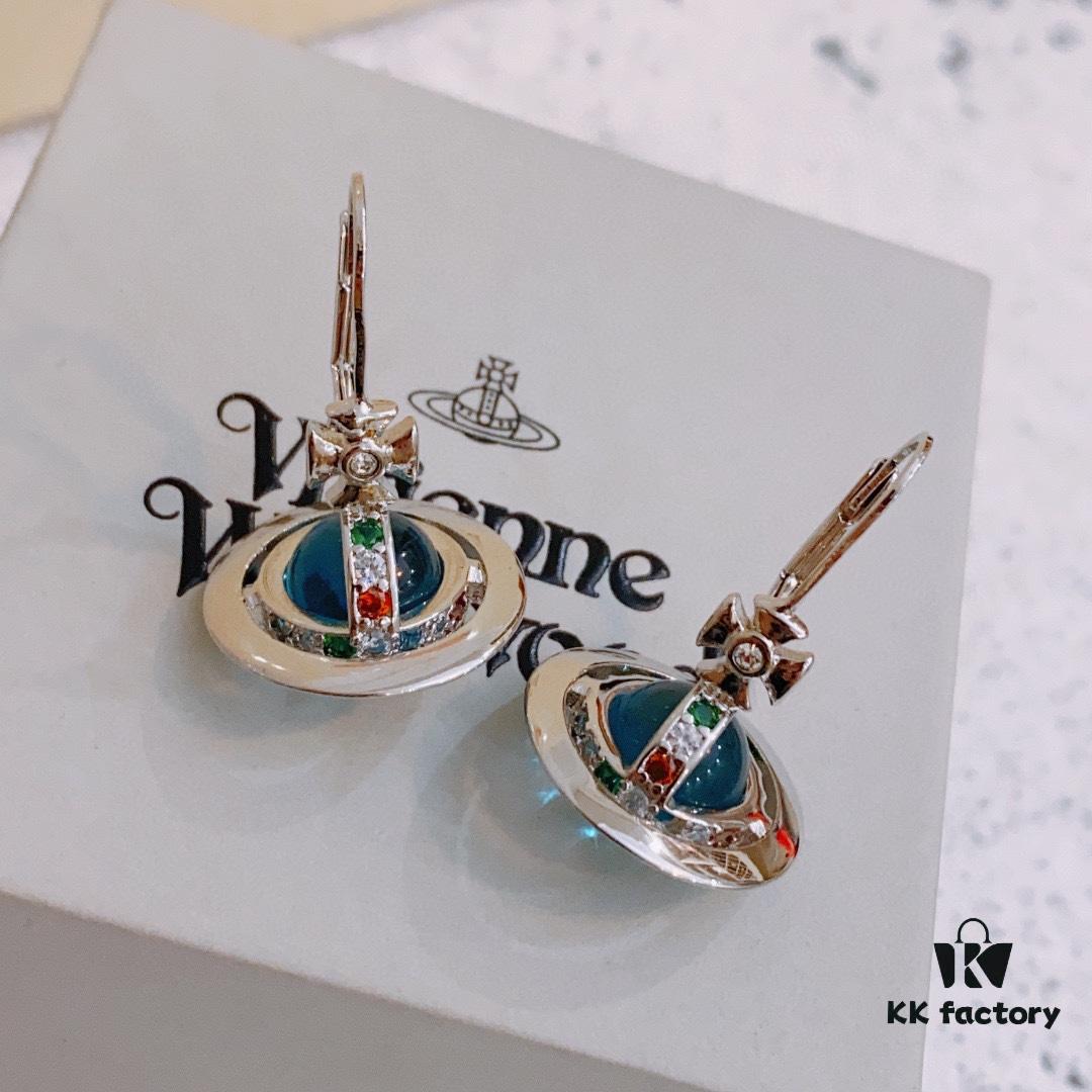 Vivienne Westwood Saturn Earrings Necklace