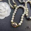West Grandma Magnetic Saturn Pearl Necklace and Bracelet Set Available in 4 Colors