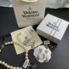 Vivienne Westwood Pin and Round Plaque Set Series, In-Stock Real Shot