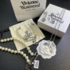 Vivienne Westwood Pin and Round Plaque Set Series, In-Stock Real Shot