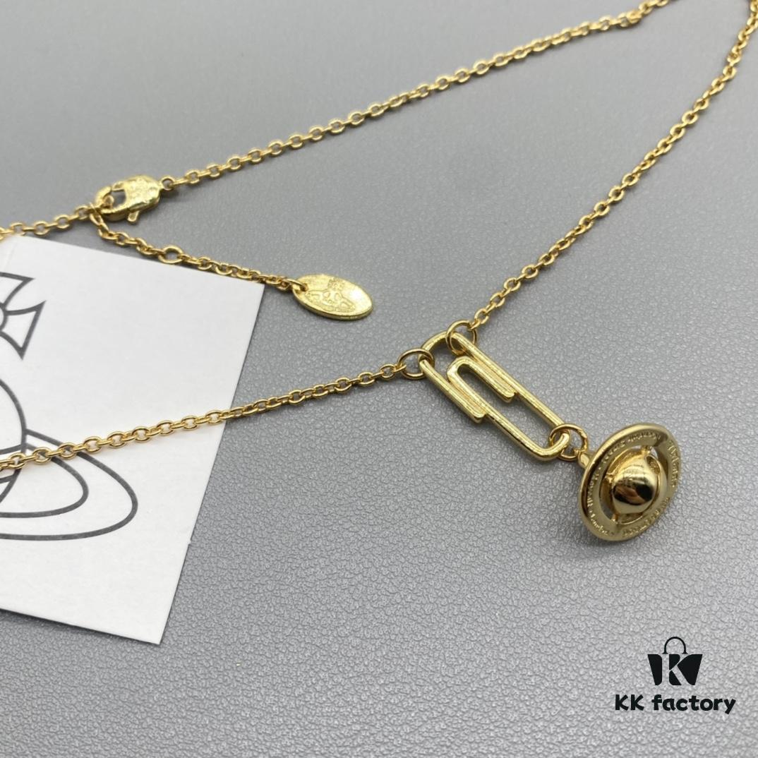 Vivienne Westwood Saturn Necklace