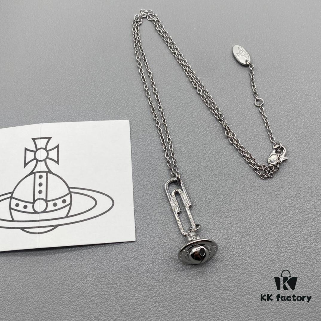 Vivienne Westwood Saturn Necklace