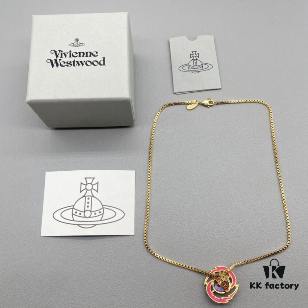 Vivienne Westwood Saturn Necklace