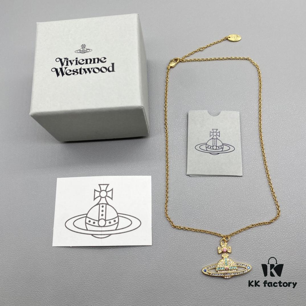 Vivienne Westwood Saturn Necklace