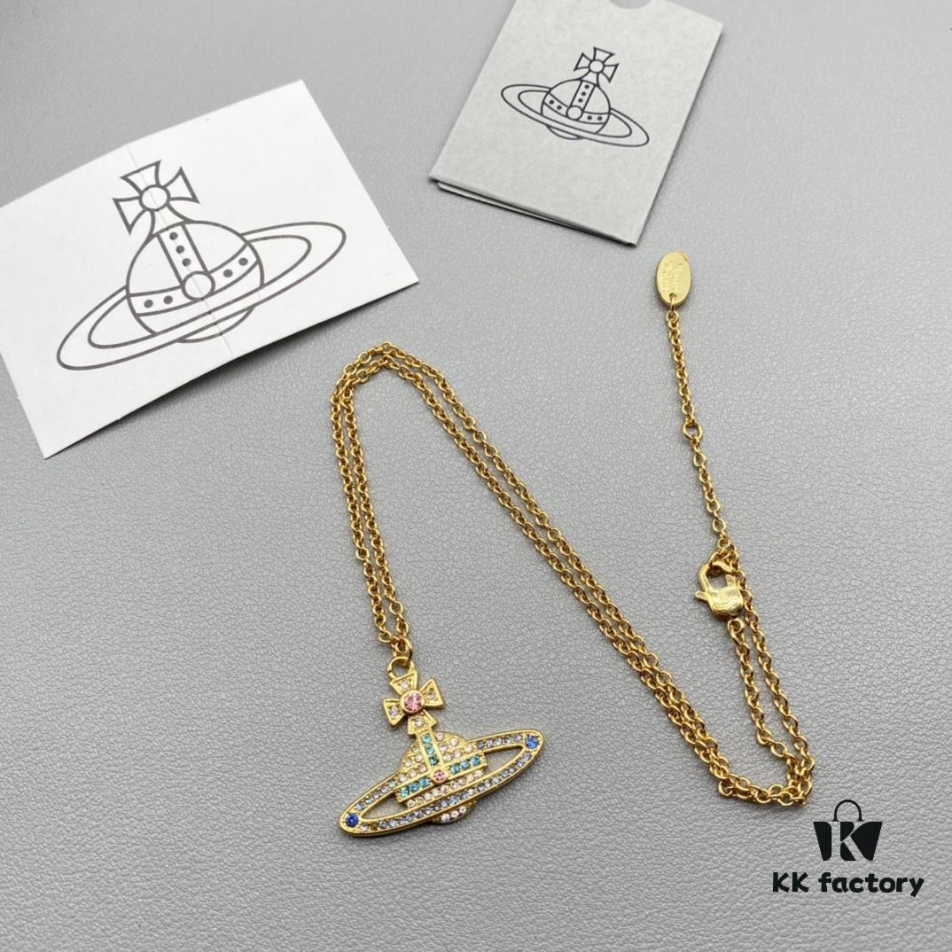 Vivienne Westwood Saturn Necklace