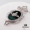 West Queen Mermaid Brooch