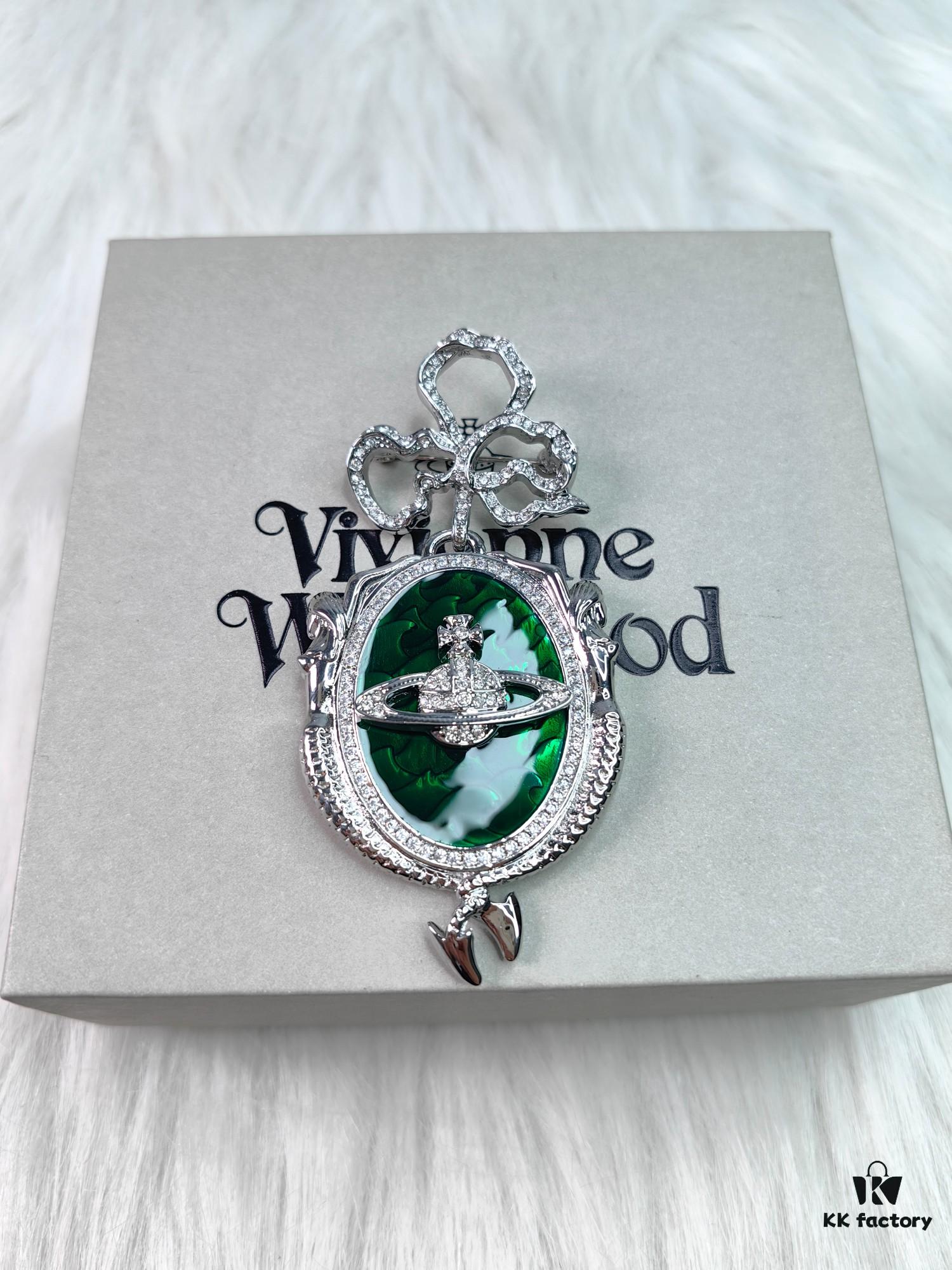 West Queen Mermaid Brooch