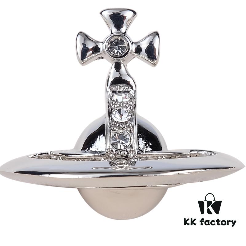 Vivienne Westwood Saturn 3D Brooch