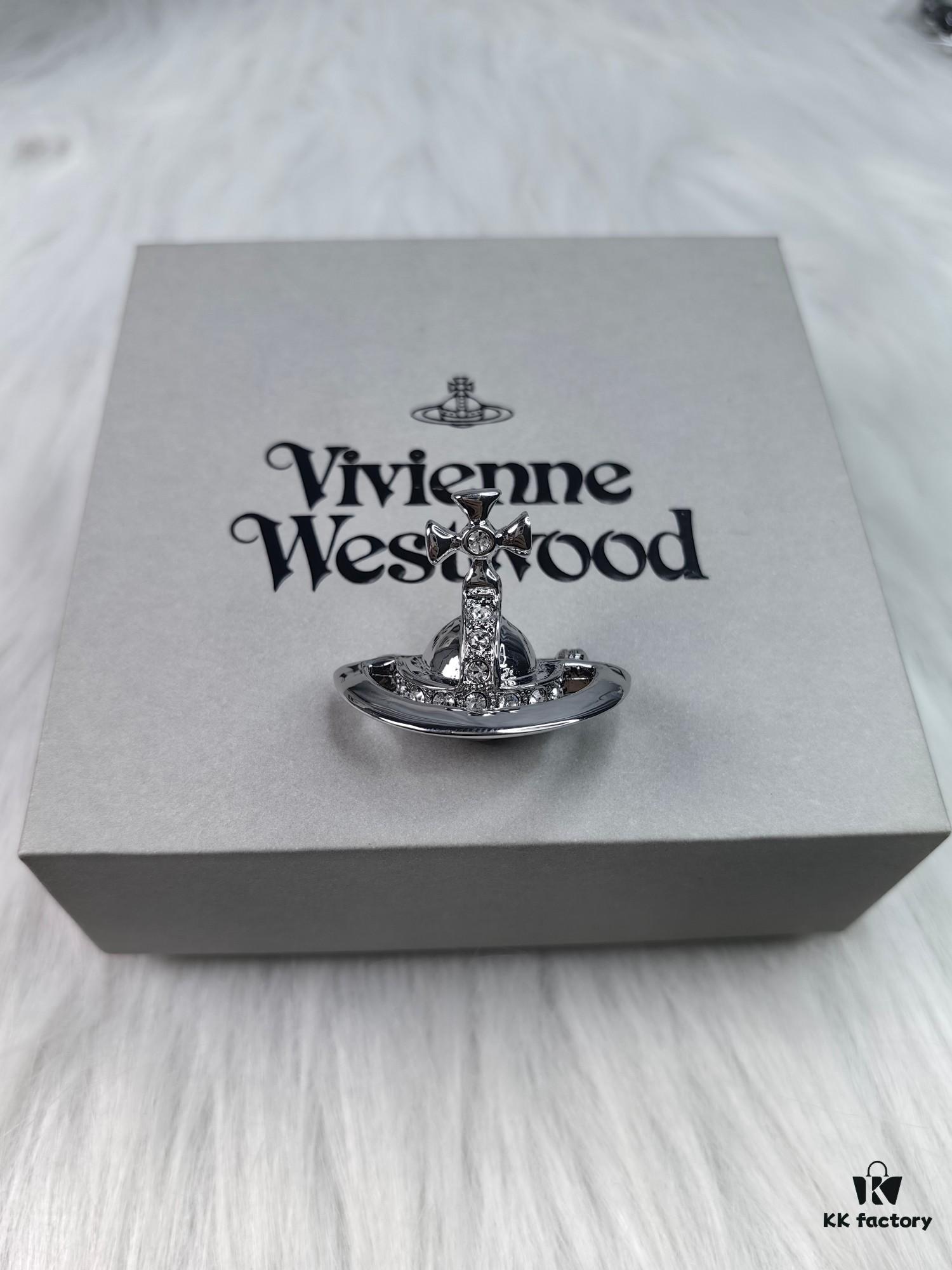 Vivienne Westwood Saturn 3D Brooch
