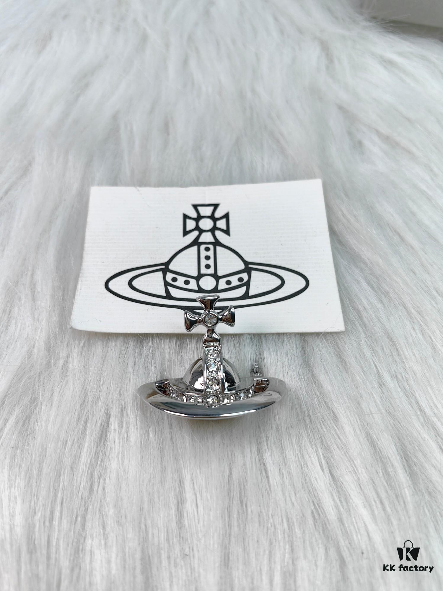 Vivienne Westwood Saturn 3D Brooch
