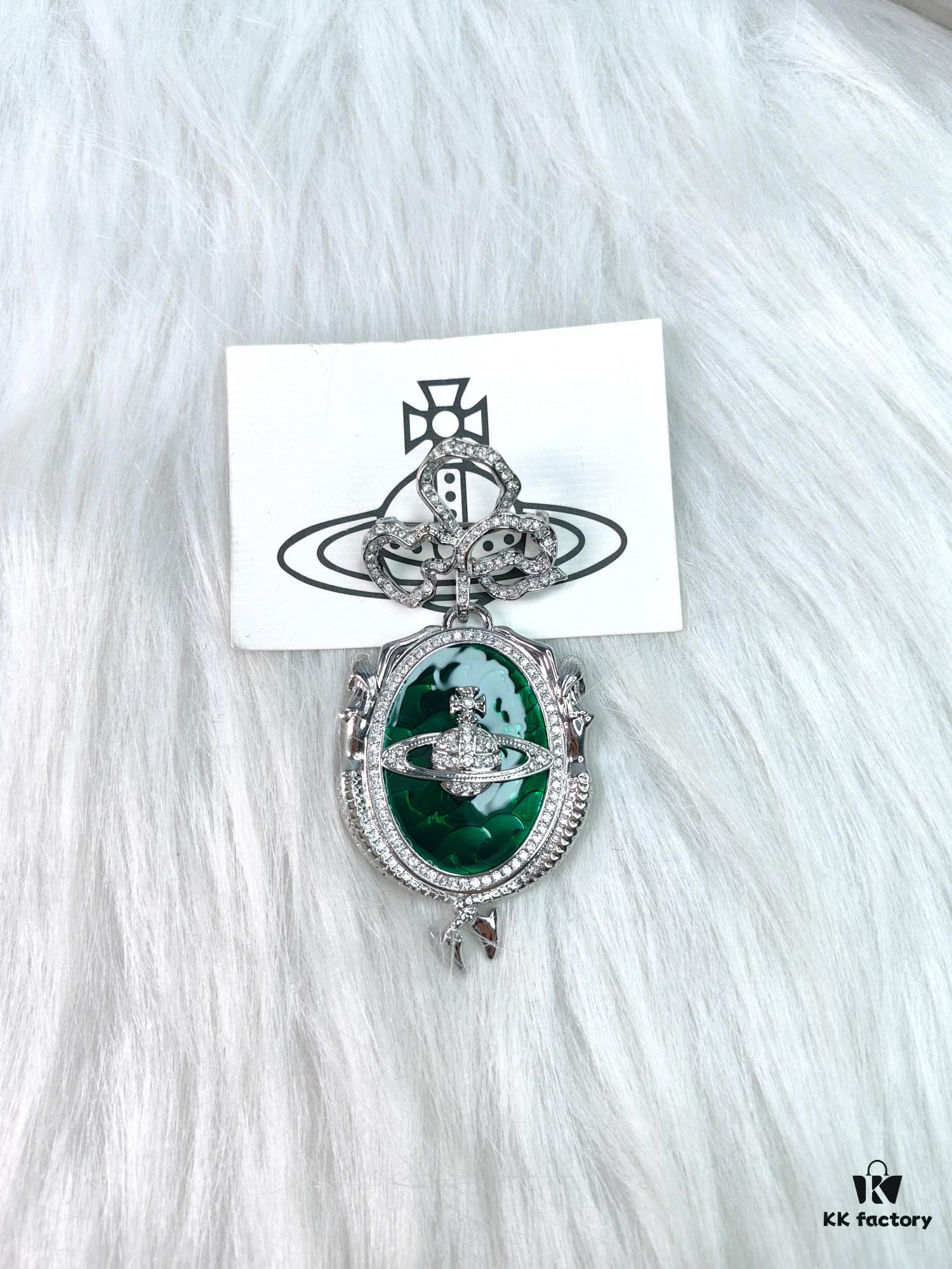West Queen Mermaid Brooch