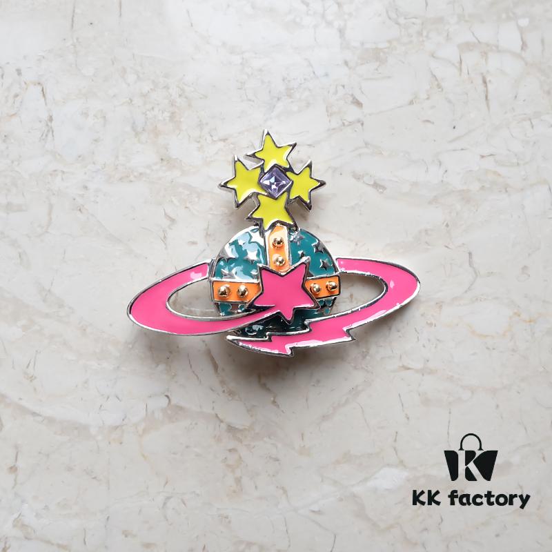 Westminster Queen Colorful Shooting Star Brooch