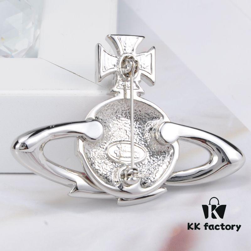 West Dame Pink Meteor Brooch