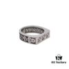 West Grandma Square Retro Letter Ring, Size 6, 7, 8
