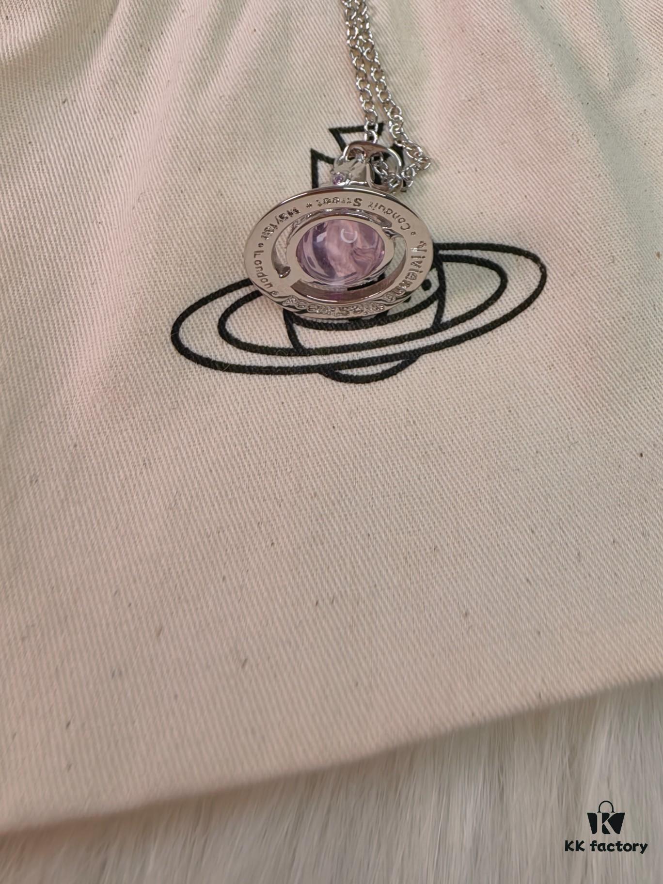 Newly Revised Westside Mother Pink 3D Saturn – White Gold Color