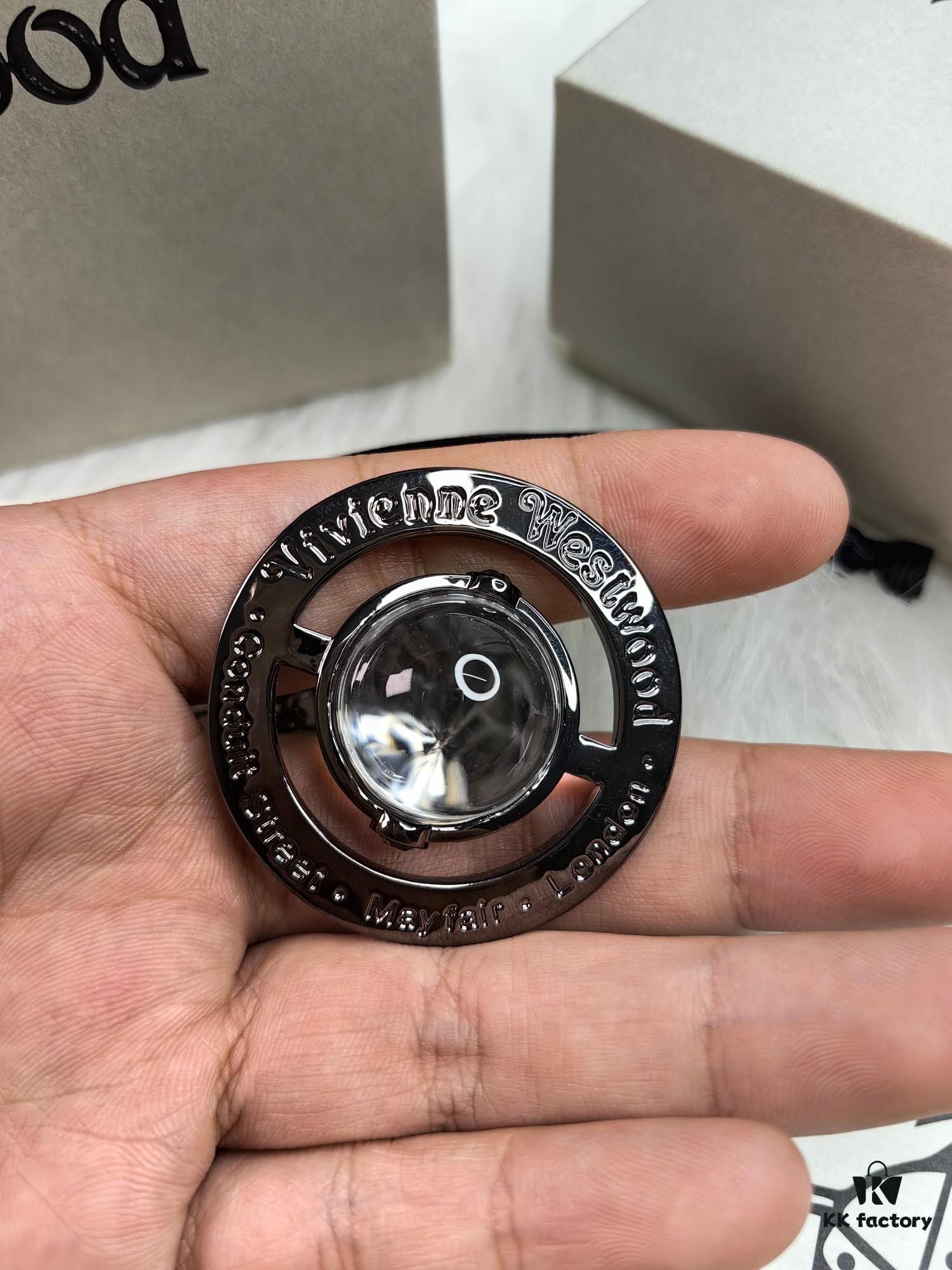 Westminster Large 3D Saturn Necklace with 20mm Bead