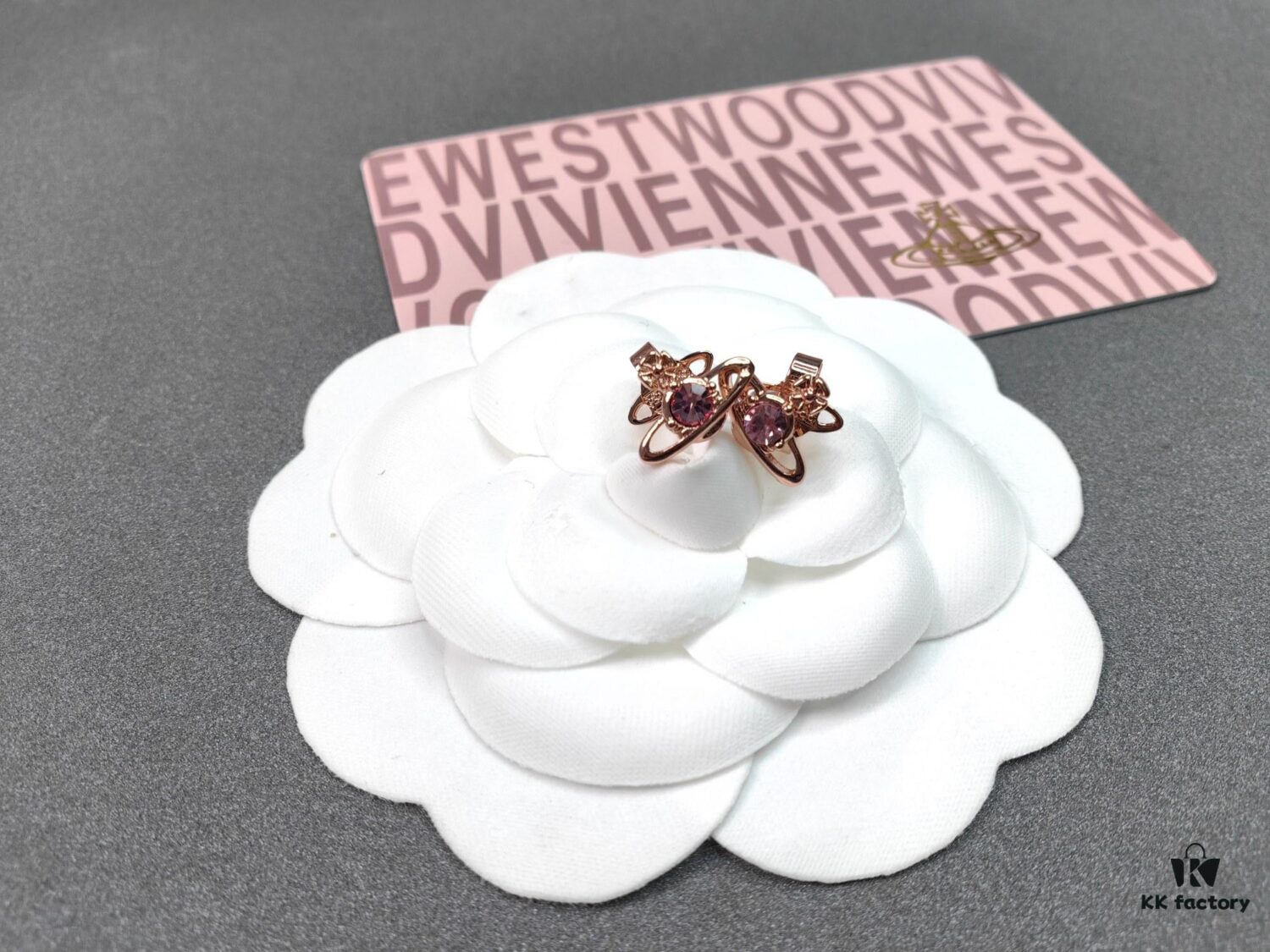 West Queen Mini Single Diamond Stud Earrings, Available in Multiple Colors