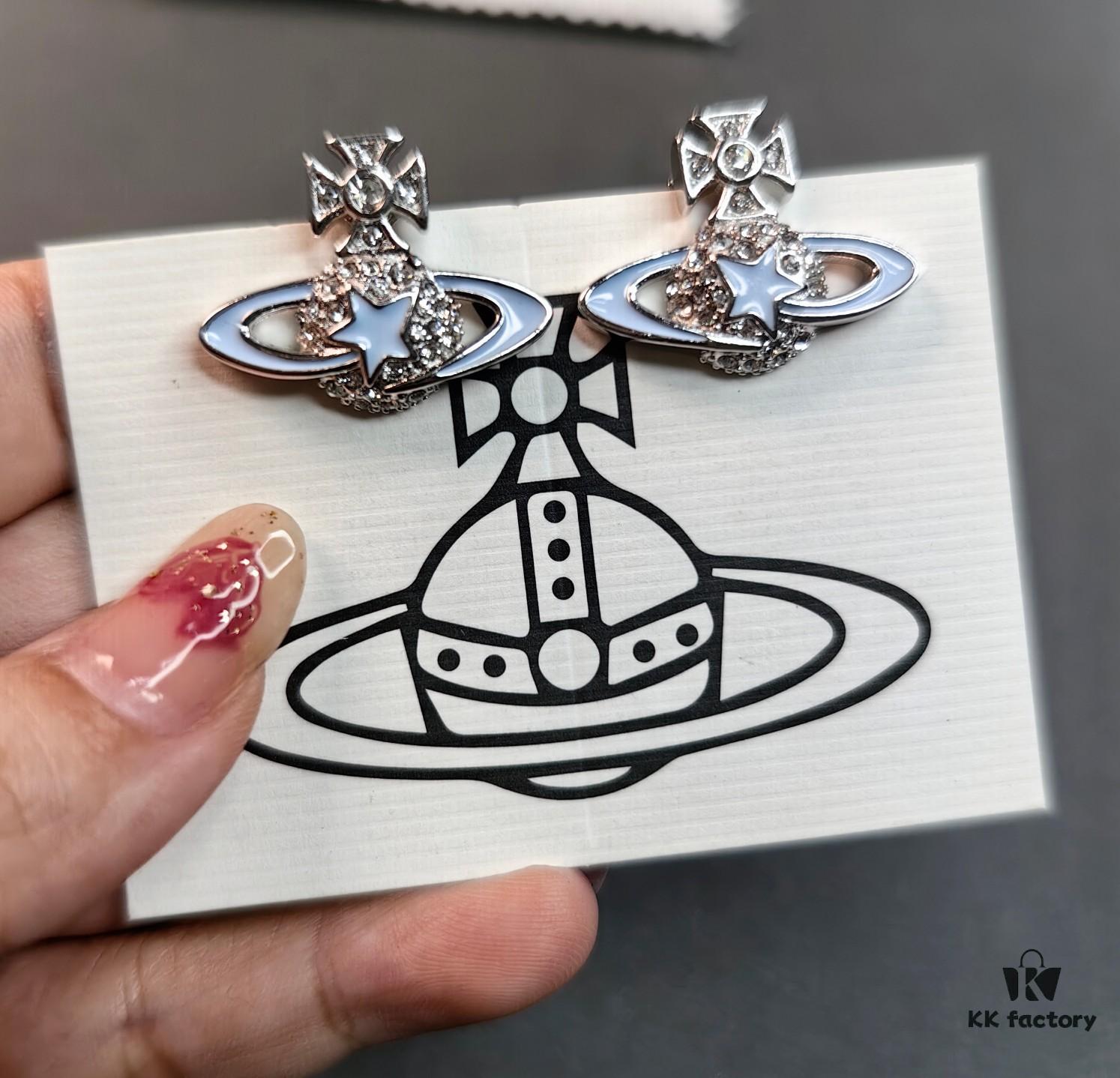 West Queen Pentagram Resin Necklace, Bracelet, and Earring Set