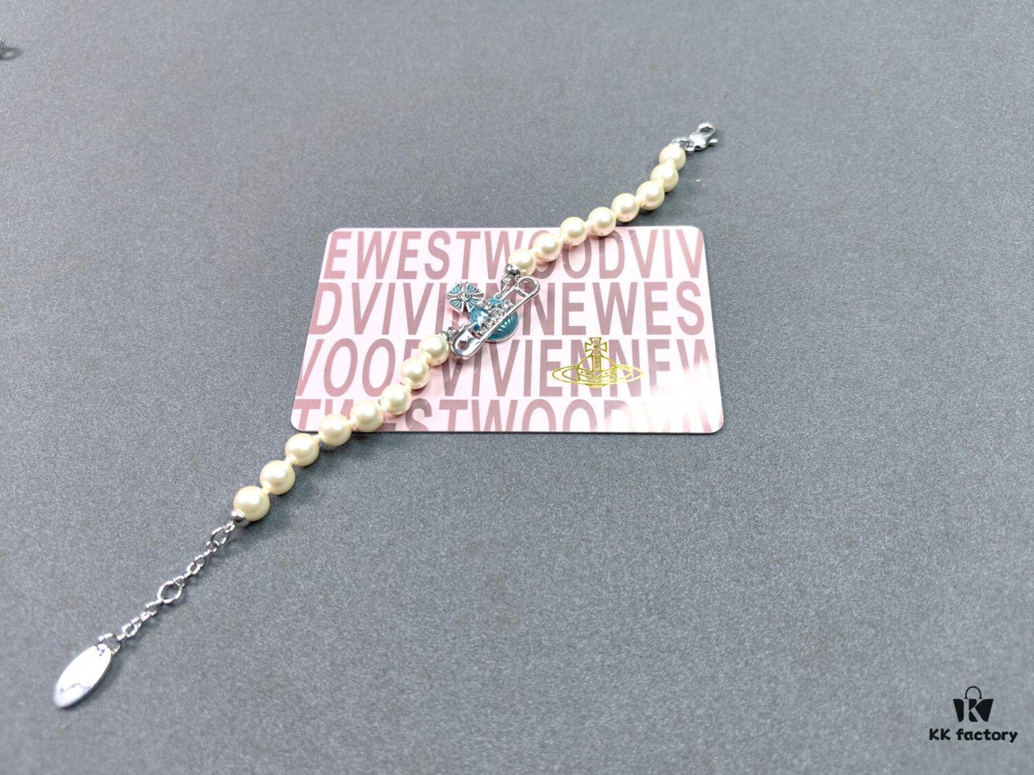 Vivienne Westwood Blue Enamel Saturn Brooch Set