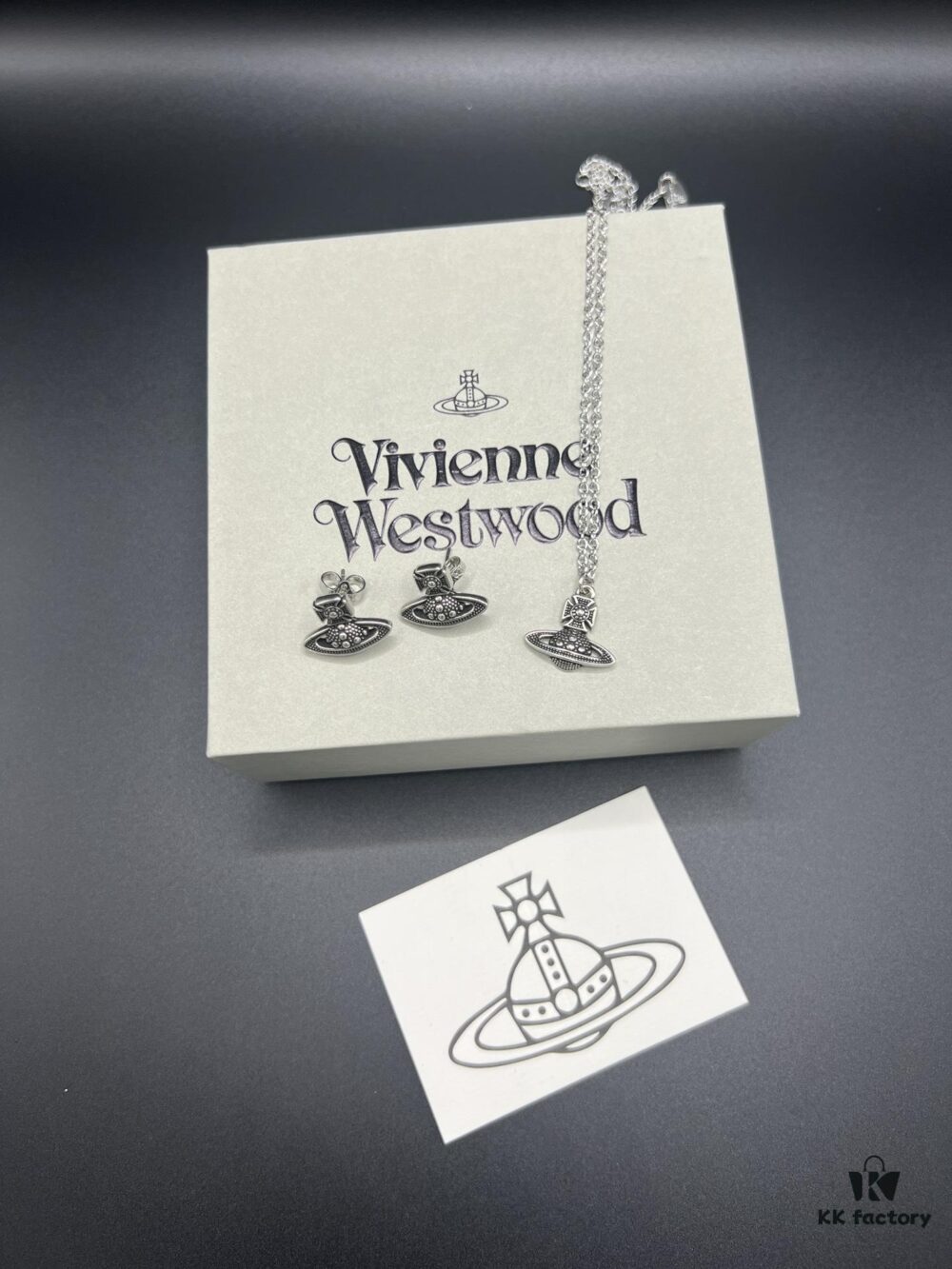 New Arrival: West Grandma Retro Stud Necklace and Earring Set
