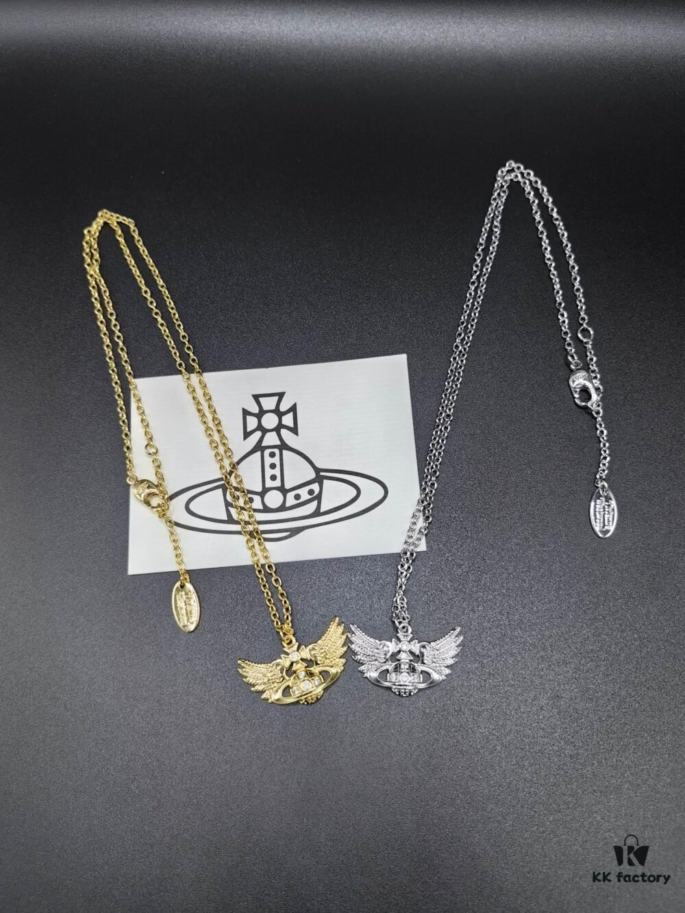 Westminster Winged Saturn Necklace