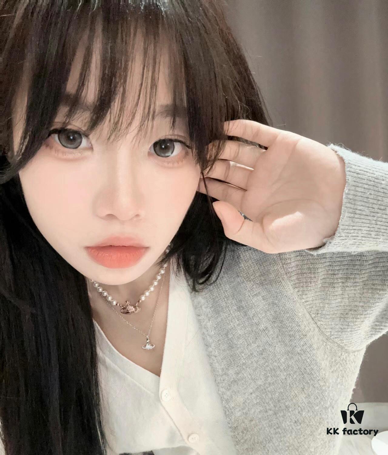 Vivienne Westwood Saturn Mini Pearl Pendant Necklace