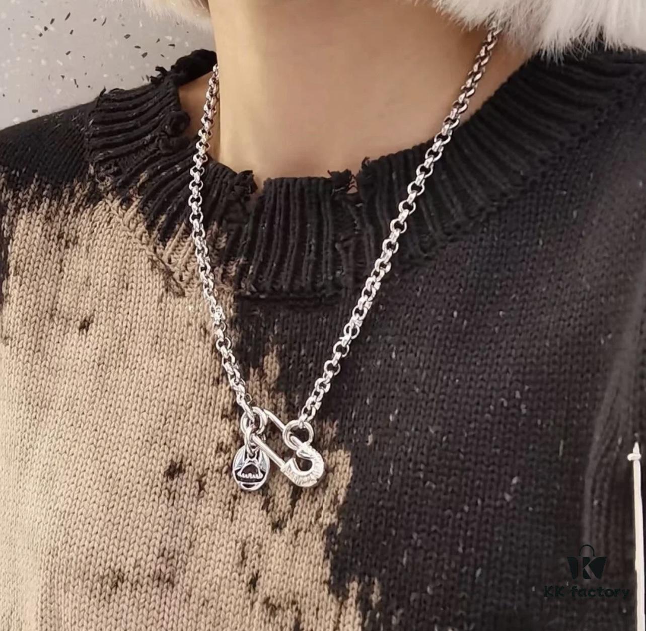 Vivienne Westwood Large Safety Pin Necklace