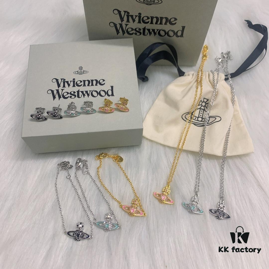 West Grandma Five-pointed Star Resin Necklace, Bracelet, and Stud Earrings Set