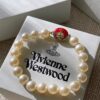 Vivienne Westwood Enamel Pearl Bracelet – Magnetic Clasp, Reversible Design, Six New 2023 Colors Available