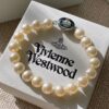 Vivienne Westwood Enamel Pearl Bracelet – Magnetic Clasp, Reversible Design, Six New 2023 Colors Available