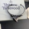 Westminster Titanium Black Bow Heart Bracelet