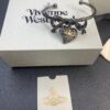 Westminster Titanium Black Bow Heart Bracelet