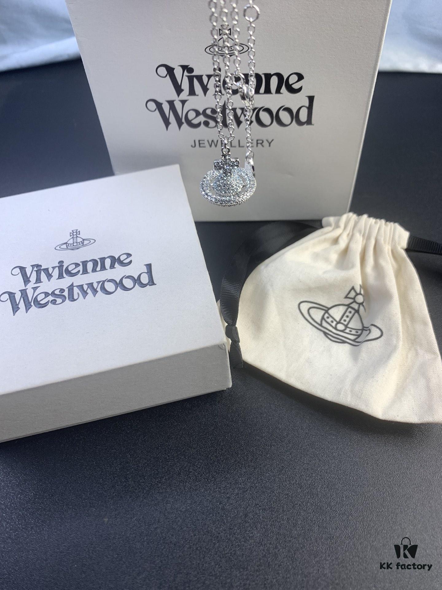 Lady Gaga Full Diamond 3D Saturn Blue Necklace, All Four Colors in Stock