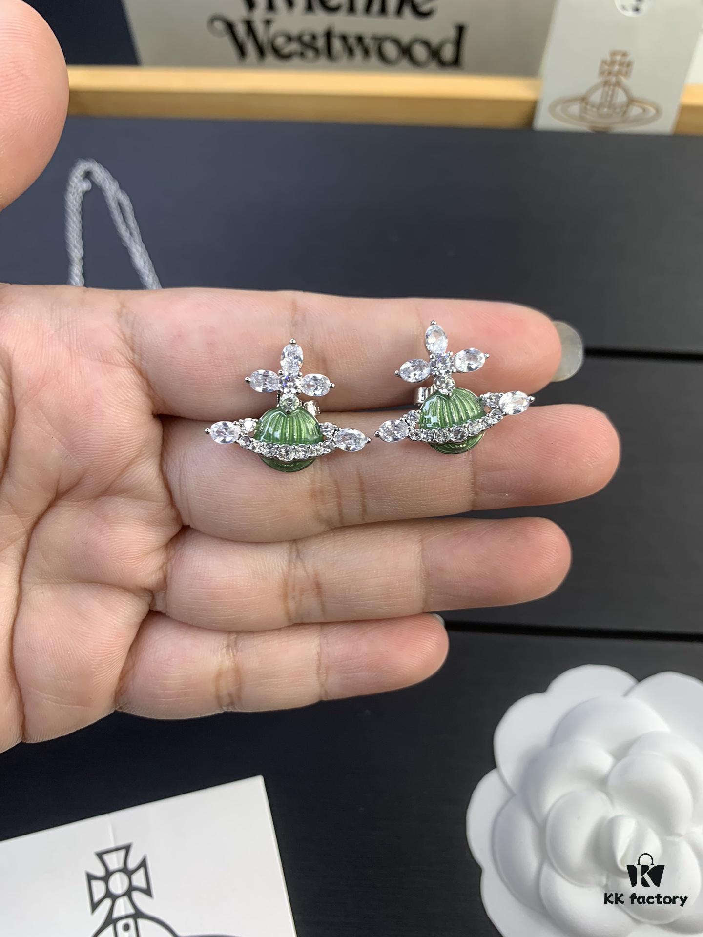 West Queen Satin Paint Vertical Stripe Saturn White Gold Green Rose Gold Pink Set