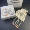 West Grandma Pink Star Necklace Bracelet Earring Set In Stock