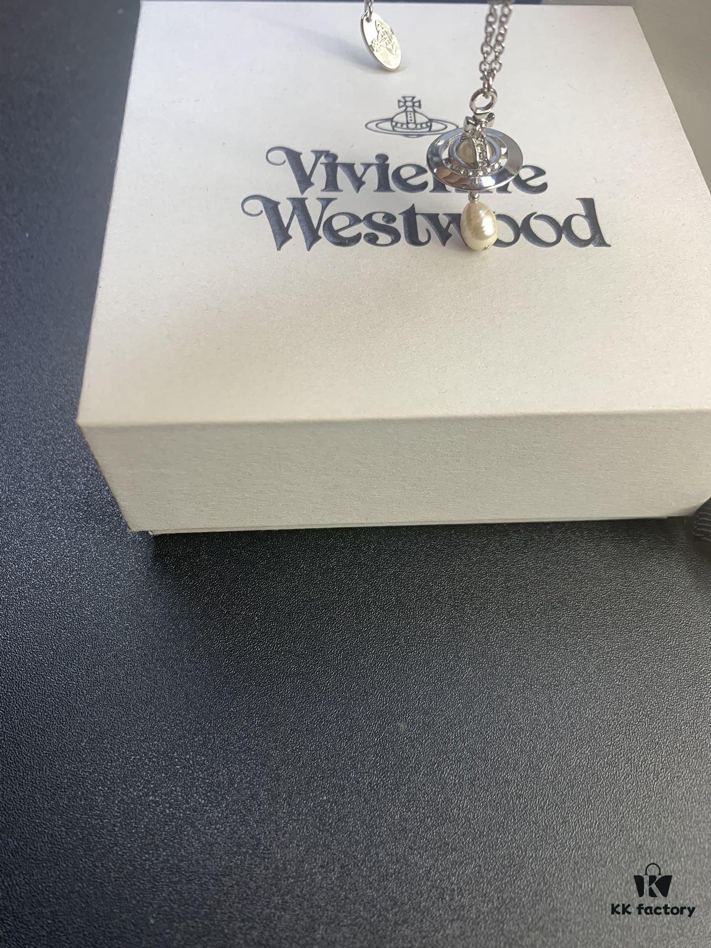 West Queen Baroque 3D Pearl Necklace, White Gold and Yellow Gold Color