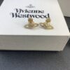 Vivienne Westwood Irregular Round Diamond Stud Earrings