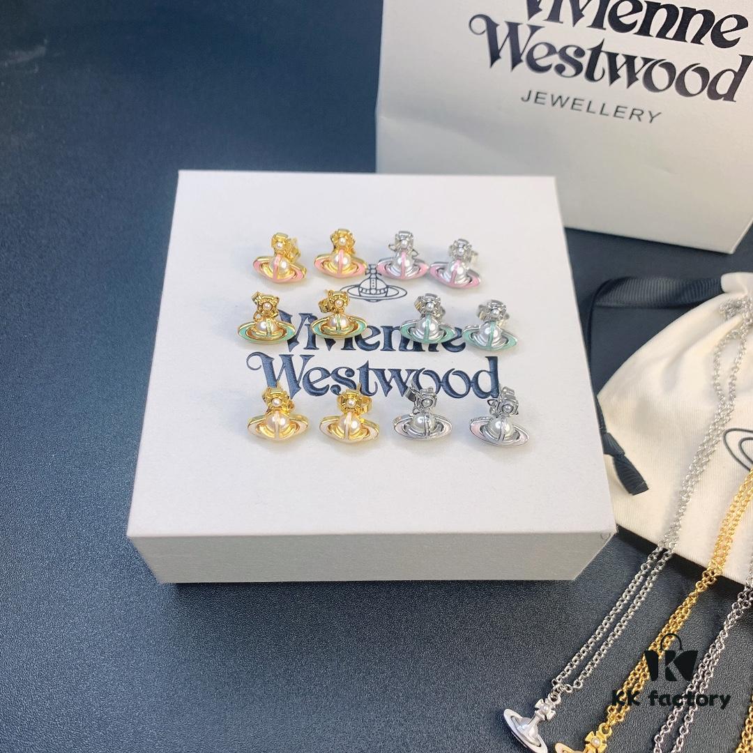 West Queen Pearl Earring and Necklace Set