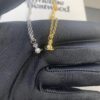 West Dame Mini Pearl Saturn Necklace in Gold and Silver Two Colors