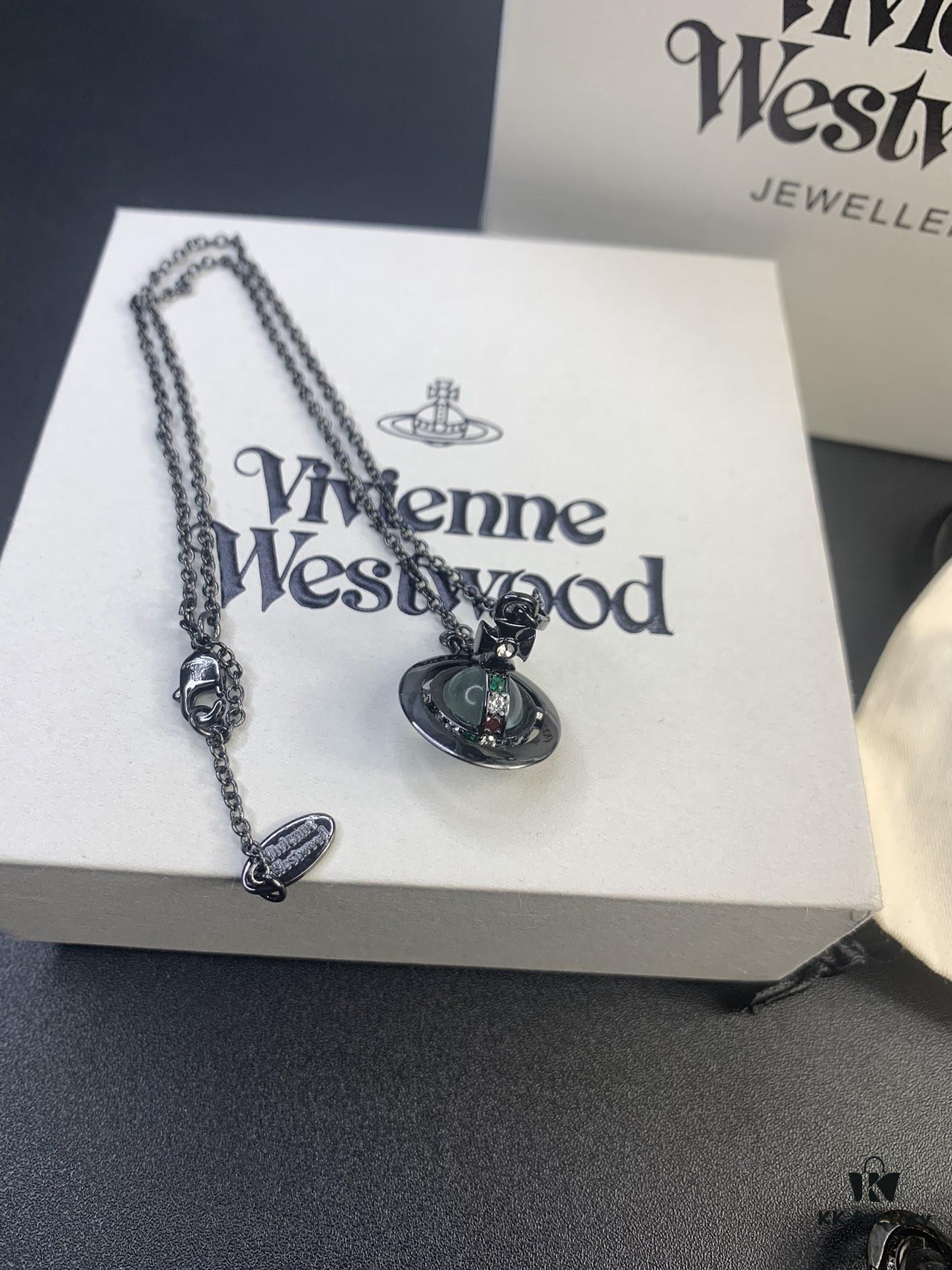 West Queen Black Gold 3D Earth Necklace Bracelet Earrings