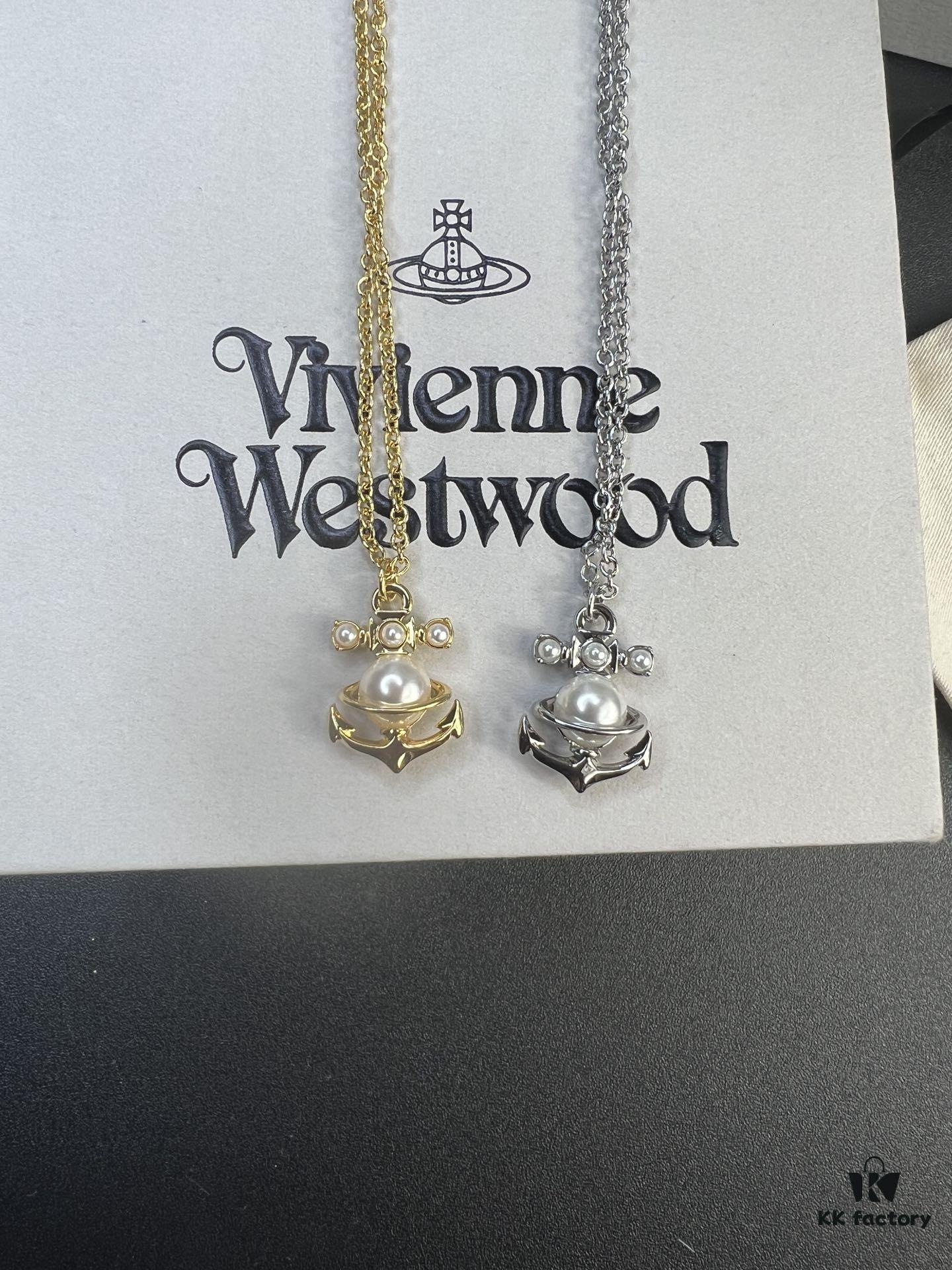West Grandma Retro Cat Boat Necklace in Gold and White Gold Two Colors