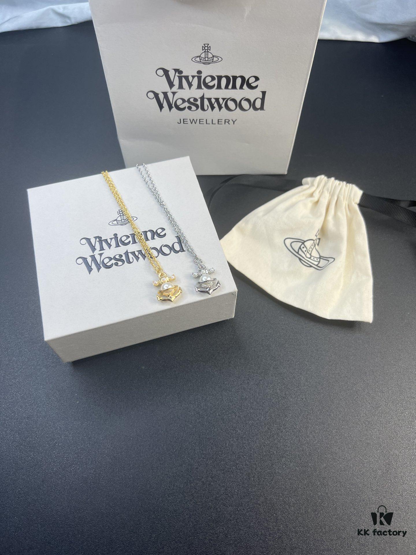 West Grandma Retro Cat Boat Necklace in Gold and White Gold Two Colors